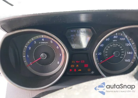 2013 Hyundai Elantra Limited from USA, damaged, VIN KMHDH4AE1DU659047